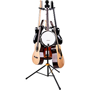Hercules GS526B PLUS Auto Grip System Display Stand for up to 6 Guitars